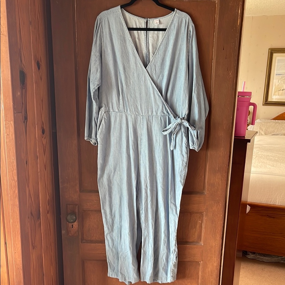 Old Navy Blue Long Sleeve Dress